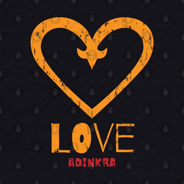 Love | Africa Adinkra Symbol | Pan-African Afrocentric Symbol by Vanglorious Joy